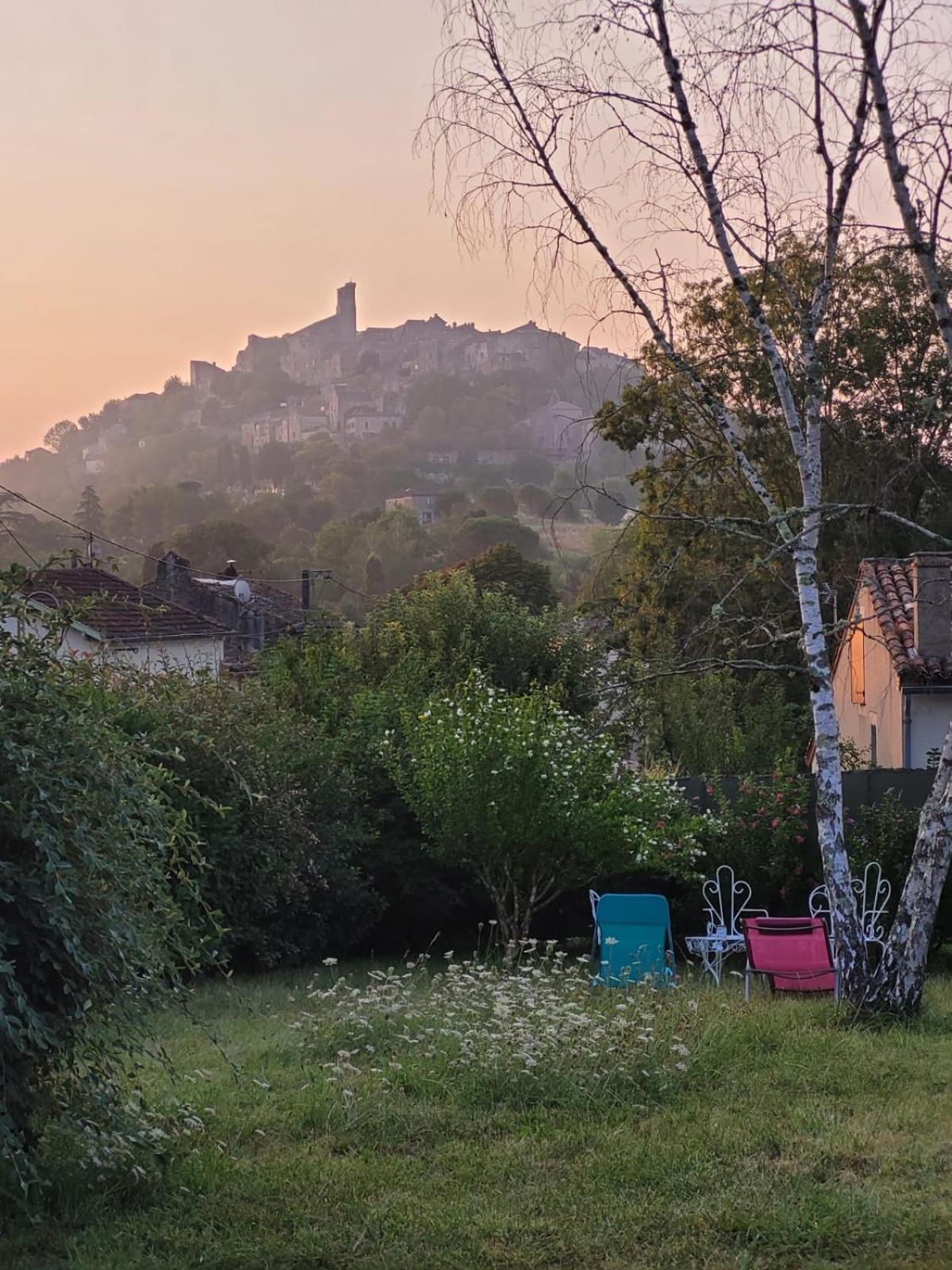 La Jolie Vue Et La Maison De La Tour- Cordes-Sur-Ciel Les Cabannes Kültér fotó