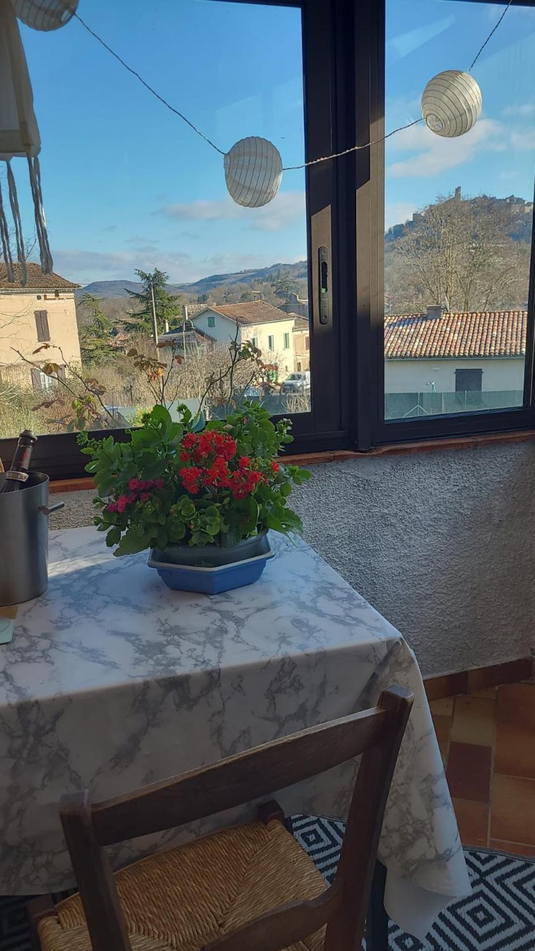 La Jolie Vue Et La Maison De La Tour- Cordes-Sur-Ciel Les Cabannes Kültér fotó