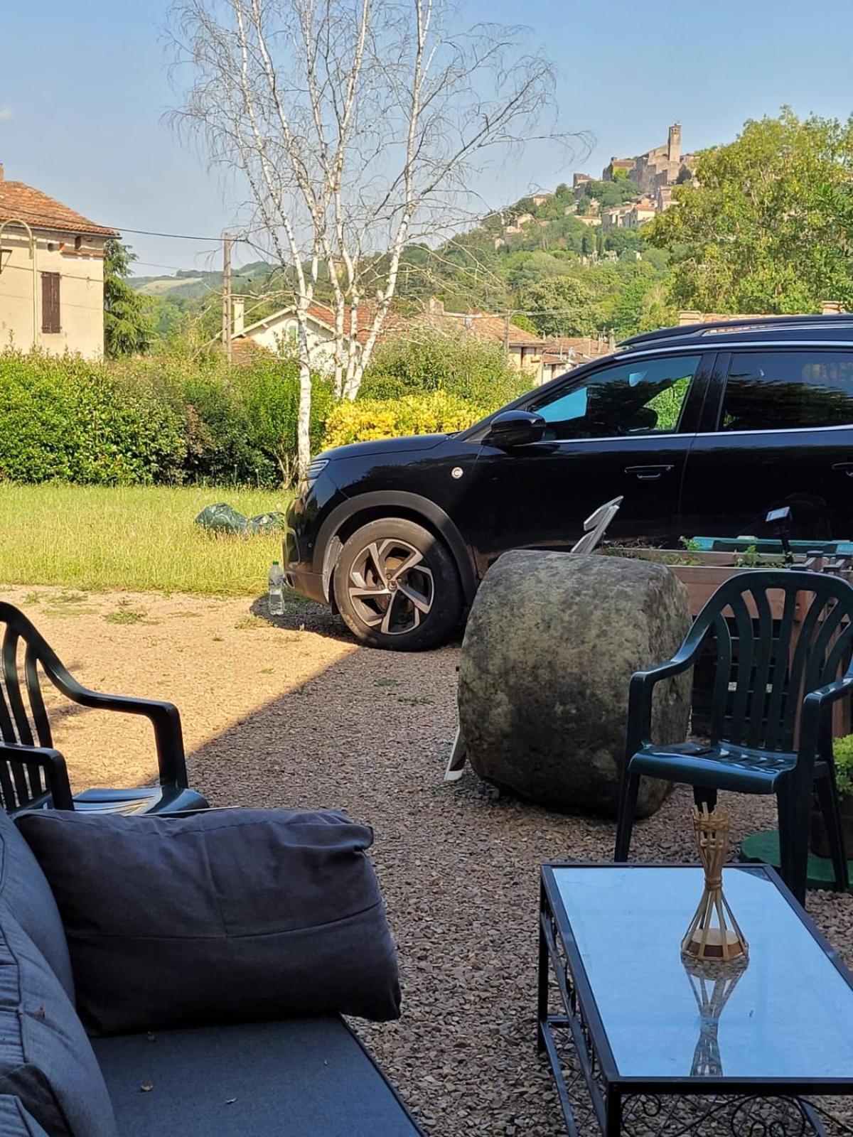 La Jolie Vue Et La Maison De La Tour- Cordes-Sur-Ciel Les Cabannes Kültér fotó
