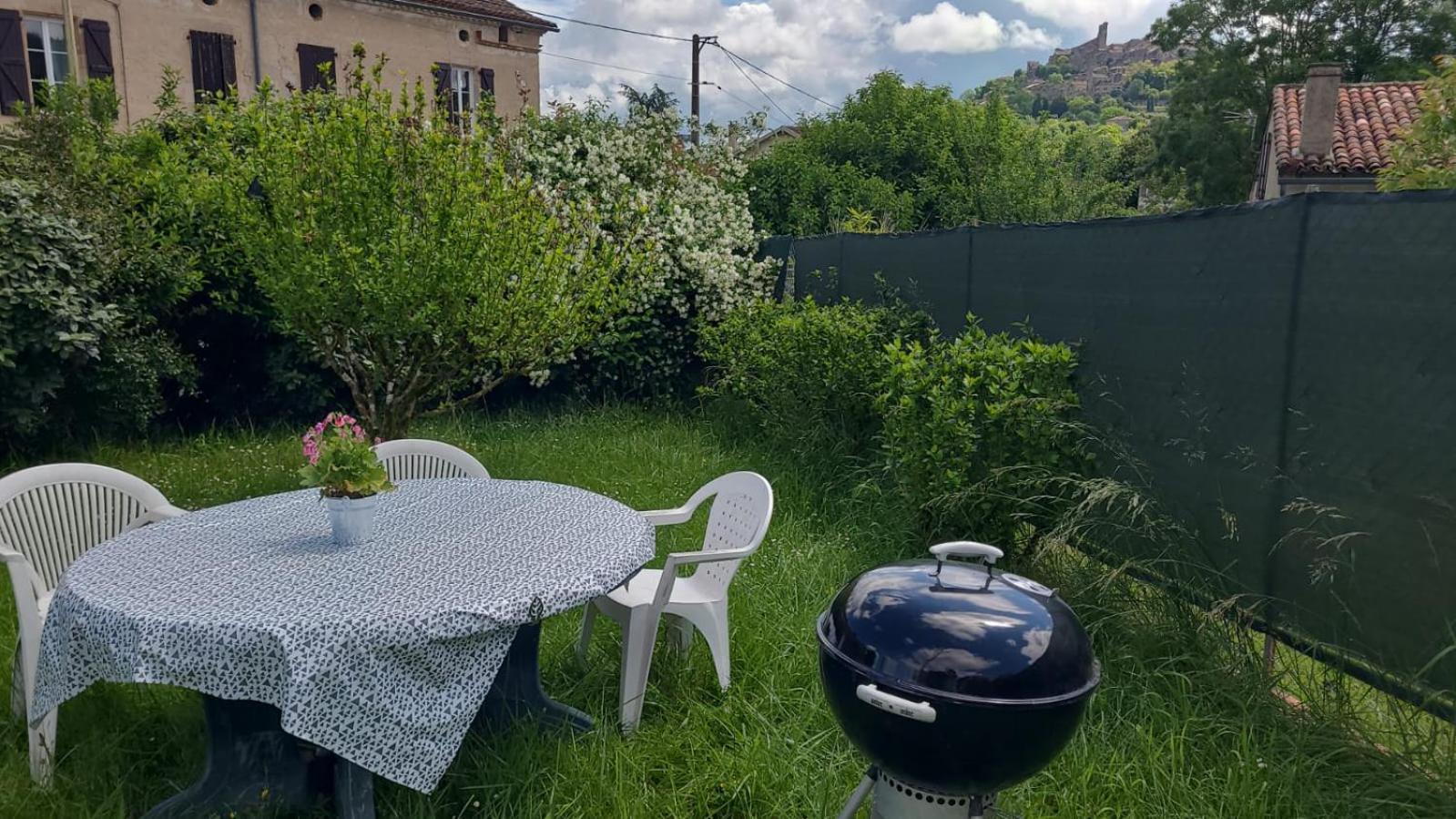 La Jolie Vue Et La Maison De La Tour- Cordes-Sur-Ciel Les Cabannes Kültér fotó